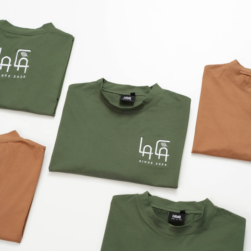 Đồng phục Áo thun Oversize 250gsm màu Xanh bộ đội