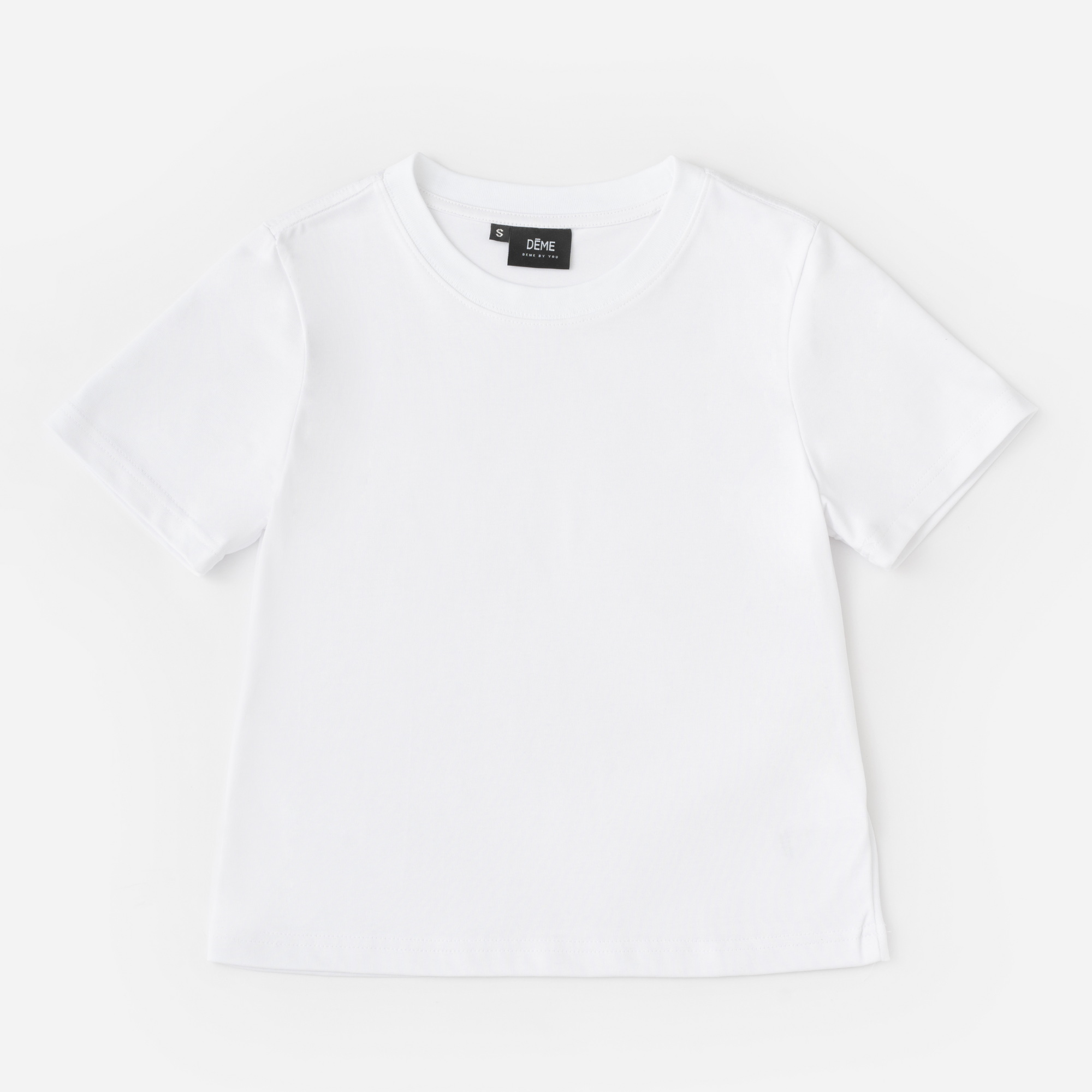 Đồng phục Áo thun Babytee Cotton 250gsm màu Trắng Đồng phục Áo thun Babytee Cotton 250gsm màu Trắng