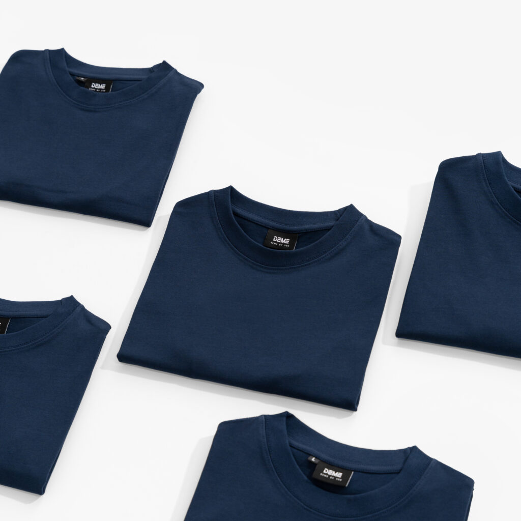 Đồng phục Áo thun Oversize 215gsm màu Xanh đen