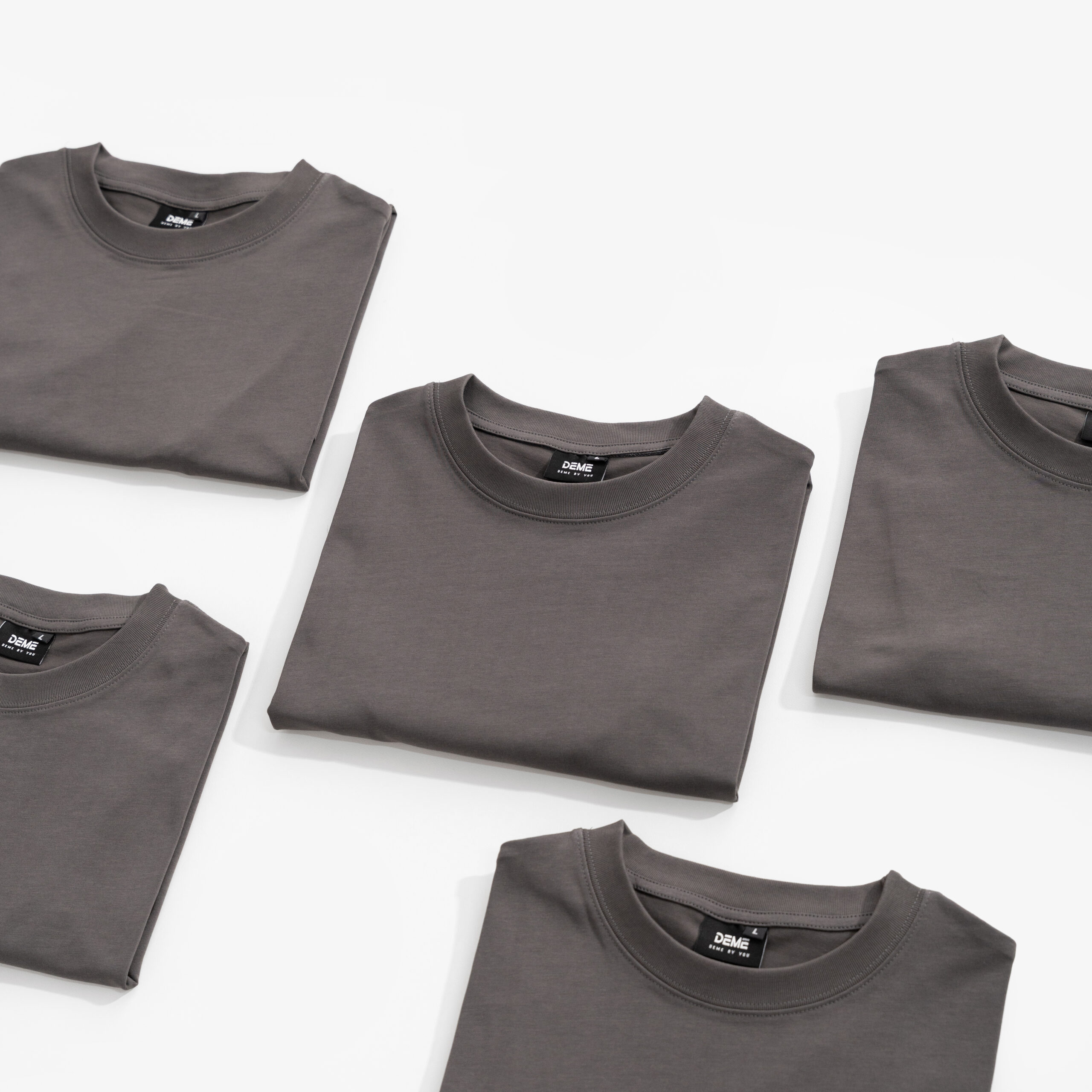 Đồng phục Áo thun Oversize 215gsm màu Xám Đồng phục Áo thun Oversize 215gsm màu Xám