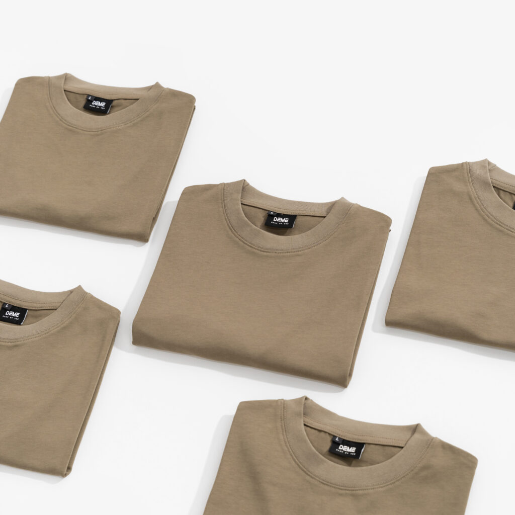 Đồng phục Áo thun Oversize 215gsm màu Light Brown Đồng phục Áo thun Oversize 215gsm màu Light Brown