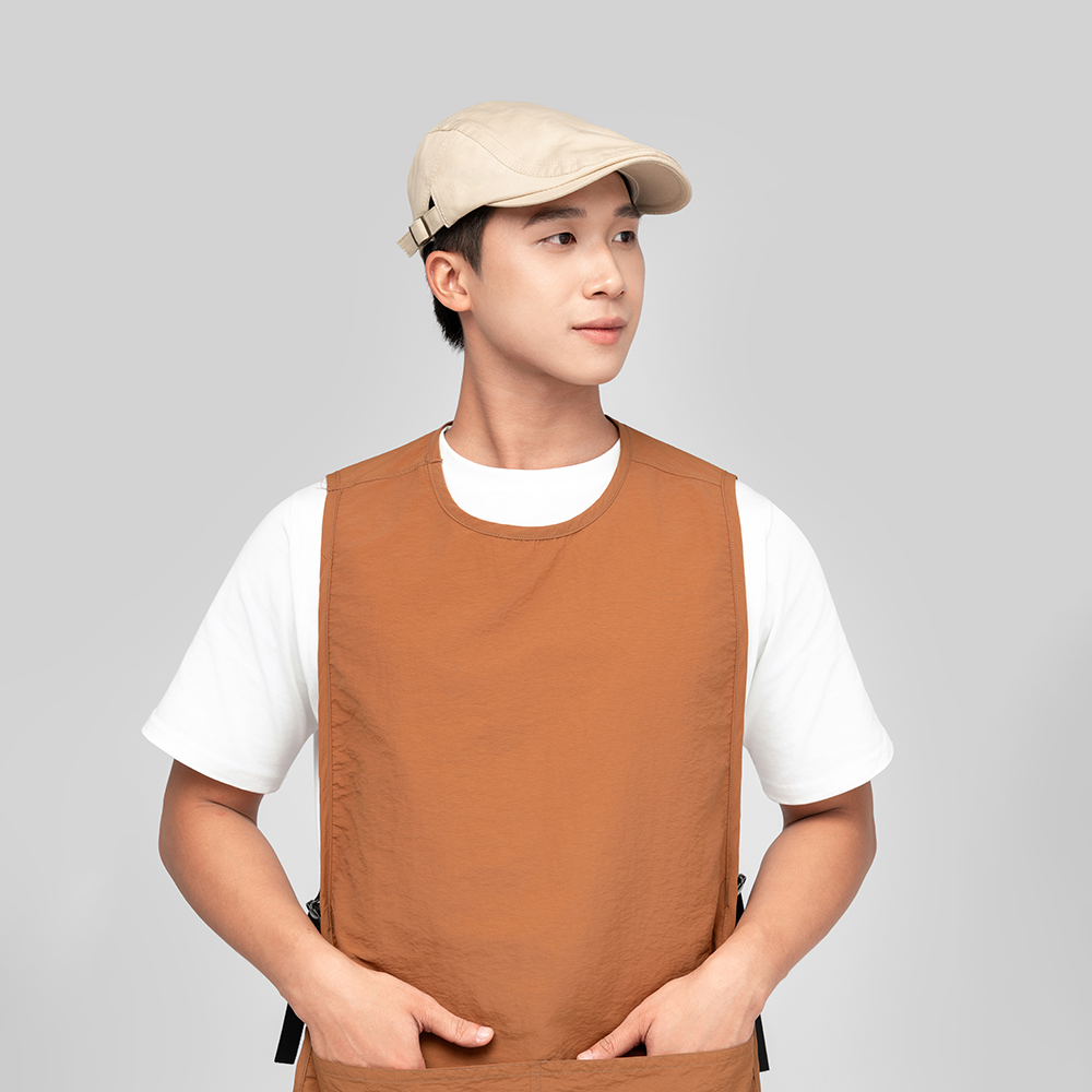 Đồng phục mũ Beret Textlite Freesize màu Be