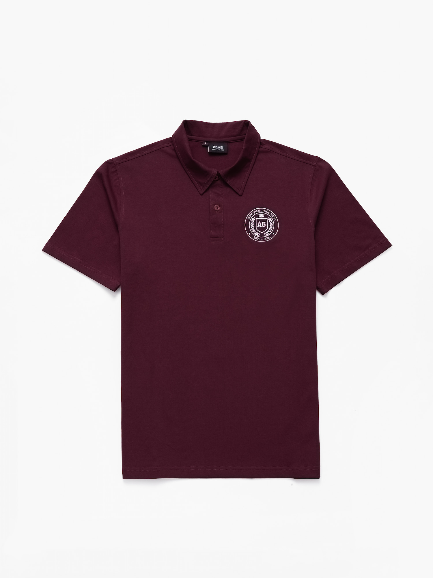 Đồng phục lớp Áo polo classic De-nova màu Tím nho
