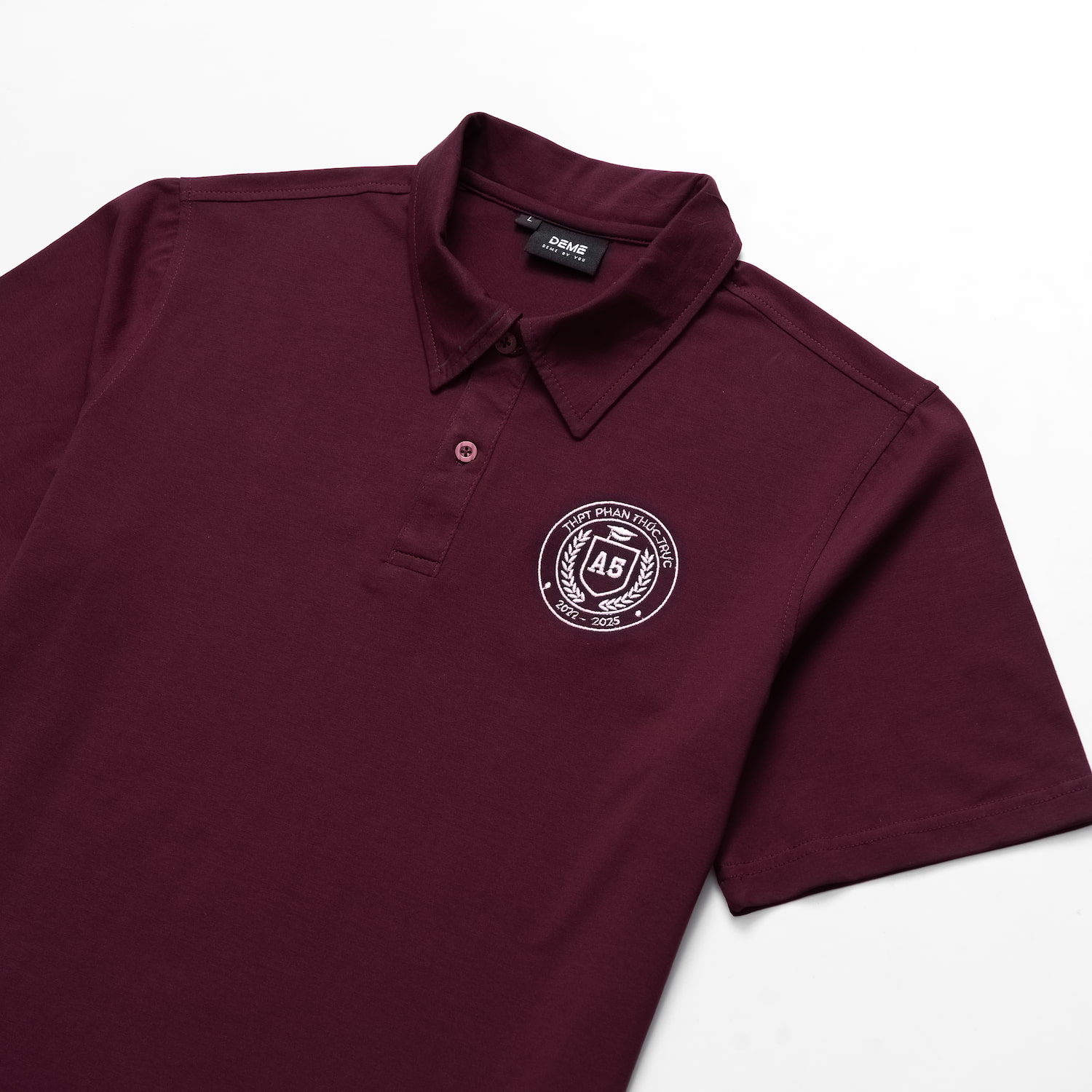 Đồng phục lớp Áo polo classic De-nova màu Tím nho