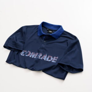 Đồng phục lớp Áo polo Cotton Poly màu Xanh than phối cổ